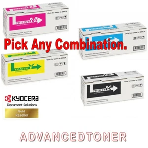 Kyocera TK-5154 Genuine Toner Pick Any Combination From Black,Cyan,MagentaYellow - Picture 1 of 1