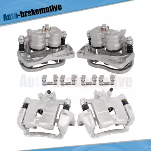 Pinzas de freno delanteras y traseras con kit de soporte para Subaru Impreza 2004-2007 - Imagen 1 de 2