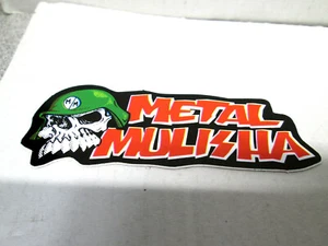 3" X 1" METAL MULISH MOTORCYCLE MOTO RACING HOT ROD STICKER ONE DECAL - Bild 1 von 2