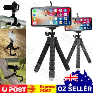 Flexible Octopus Tripod Stand Gorilla Pod For Universal Phone GoPro Camera VIC - Picture 1 of 12