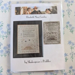 Shakespeares Hausierer Elizabeth Mary Gandey Kreuzstich-Set NEU primitiv Zum Selbermachen - Bild 1 von 2
