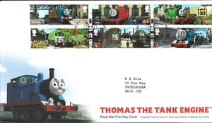 2011 Thomas the Tank Engine Tallents House Cancellation First Day Cover - Bild 1 von 1
