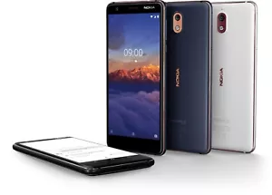 Smartphone Nokia 3.1 TA-1057 Única SIM 16GB/2GB 4G 5.2" Desbloqueado - Negro/Azul - Imagen 1 de 5