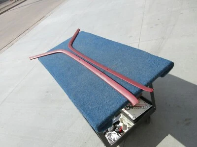 1962 Pontiac Catalina 2 Door Hardtop INSIDE ROOF RAIL MOLDINGS Pair - Imagem 1 de 4