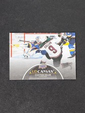 2021-22 Upper Deck Series 2 - UD Canvas Black #C124 Clayton Keller