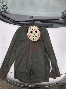 Jason Voorhees Part 3 Mask And Shirt Included 2pc High Qual (Read Discription) - Picture 1 of 11