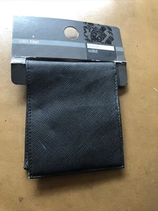 BIN Marks And Spencer M&S Mens Bifold Card Wallet Black - Picture 1 of 3