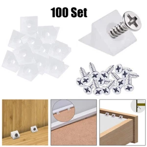 100 Drawer Chest Bottom Sagging Support Repair Fixing Mending Mend Wedge w/Screw - Picture 1 of 12