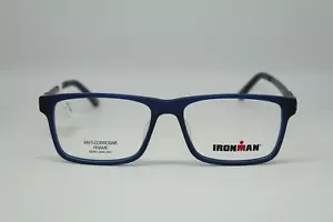 2 Units NEW IRONMAN IM 111 NAVY RX EYEGLASSES AUTHENTIC FRAME 54-16-140 MM #44 - Picture 1 of 7
