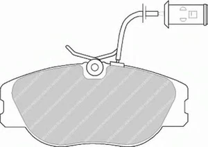 Kit Pastiglie Freni ANTERIORI Ferodo ALFA ROMEO 164 '87-'98 3.0 138 KW 188 CV - Foto 1 di 2