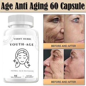Ageless Skincare Women Anti Aging Supplement 60 Capsules - Picture 1 of 5