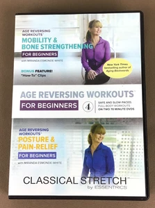 Classical Stretch by ESSENTRICS Age Reversing Workouts for Beginners 2 Disc Set - Imagen 1 de 5