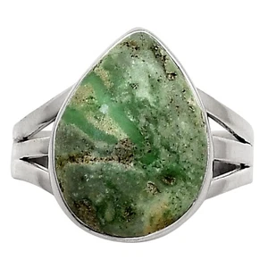 Natürlicher Utah Variszit 925 Sterling Silber Ring Gr.7 Schmuck R-1003 - Bild 1 von 5