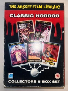 The Arkoff Film Library 5 DVD Box Set. Untote! Reform Schulmädchen! Voodoo Woman! - Bild 1 von 4