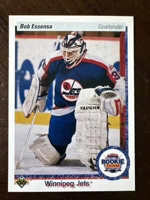 1990-91 Upper Deck - All-Rookie Team Bob Essensa #337 (RC) - Image 1 of 2