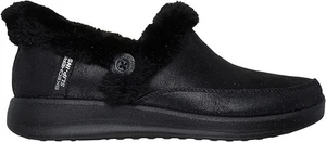 Skechers Women's Cozy Escape Black Slipper 8114 - Picture 1 of 5