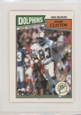 1987 Topps United Kingdom American Football Mark Clayton #53 - Image 1 of 2