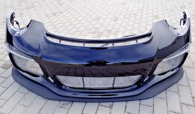 2014-2016 PORSCHE 991.1/911 GT3 FRONT BUMPER COVER COMPLETE BLACK  - Image 1 of 4