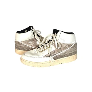 Nike 2014 Air Python Sail High-top Shoes Men's 7 Lace up 705067-100 Sneakers GUC - Picture 1 of 14