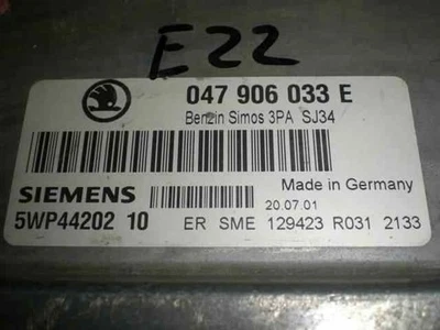 5WP4420210 CENTRALINA MOTORE / 106687 PER SKODA FABIA 6Y2/6Y3 * - Immagine 1 di 4