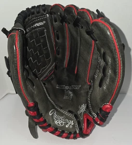 "Guante de béisbol Rawlings Mark of A Pro 11-1/2"" juvenil MPL115DSB cuero negro derecho" - Imagen 1 de 8
