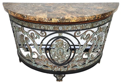 Maitland Smith Italian Console Table - Image 1 of 4