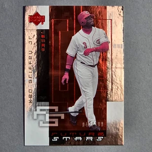 2007 Upper Deck Future Stars #22 Ken Griffey Jr - Red Foil SP #d/199 Reds HOF - Photo 1/2