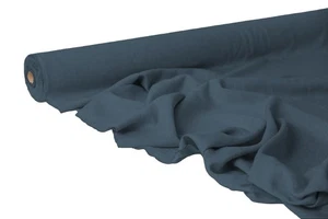 100% Pure Linen Fabric by the Yard/Meter – Medium Weight | 56” Wide - Picture 1 of 22