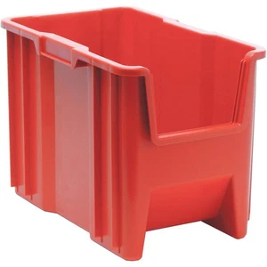 QUANTUM STORAGE SYSTEMS QGH600RD Bin,Red,Polypropylene,12 1/2 in 11M619 - Picture 1 of 1