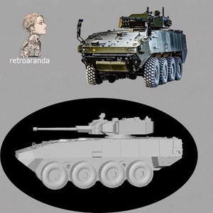 Kit maqueta para montar y pintar - Vehículo militar . VCR 8x8 Dragón - 1/72 - Imagen 1 de 2