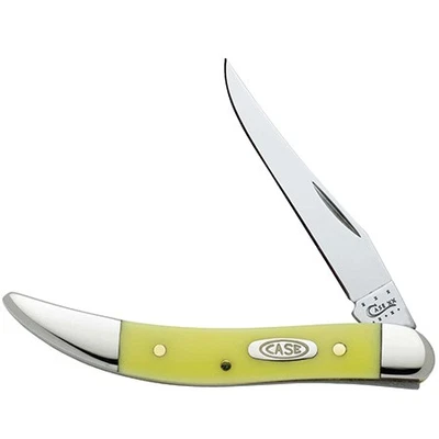 CASE XX KNIVES YELLOW SYNTHETIC SMALL TEXAS TOOTHPICK CS 310096 CS (091) POCKET - Image 1 of 2