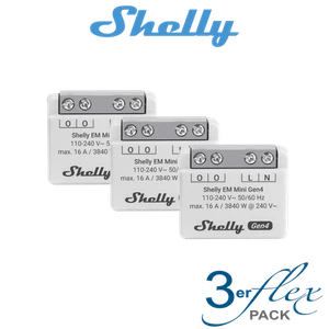 Shelly EM Mini Gen4 - 3er Pack - Bild 1 von 1