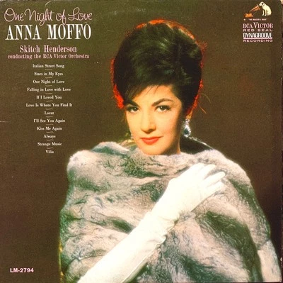 Anna Moffo, Skitch Henderson Conducting RCA Victor Symphony Orchestra, One Night Foto 1 de 4