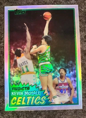 1996-97 Topps Лучшие Перепечатки No29 Кевин Макхейл RC Переливающаяся Редкая Celtics EX - Изображение 1 из 2