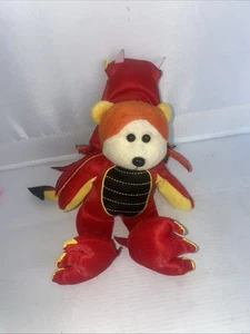 Cuddly Kids Draco the Dragon Bear Birthday 4.11.2006 56 cms - Picture 1 of 22