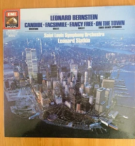 Leonard Bernstein And The St Louis Symphony Orchestra 1986 - Picture 1 of 2