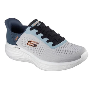 Skechers Herren Hands Free Swift Fit Lite-Foam Sneaker Grau/Schwarz - Bild 1 von 6