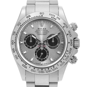 ROLEX Cosmograph Daytona 116509 Steel and Black Z Number second hand mens - Picture 1 of 11