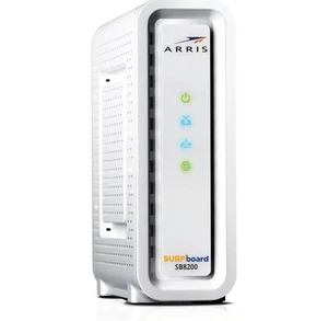 ARRIS SURFboard DOCSIS 3.0 Cable Modem Download Speed 1 Gbps SB6190 NEW WHITE - Picture 1 of 4