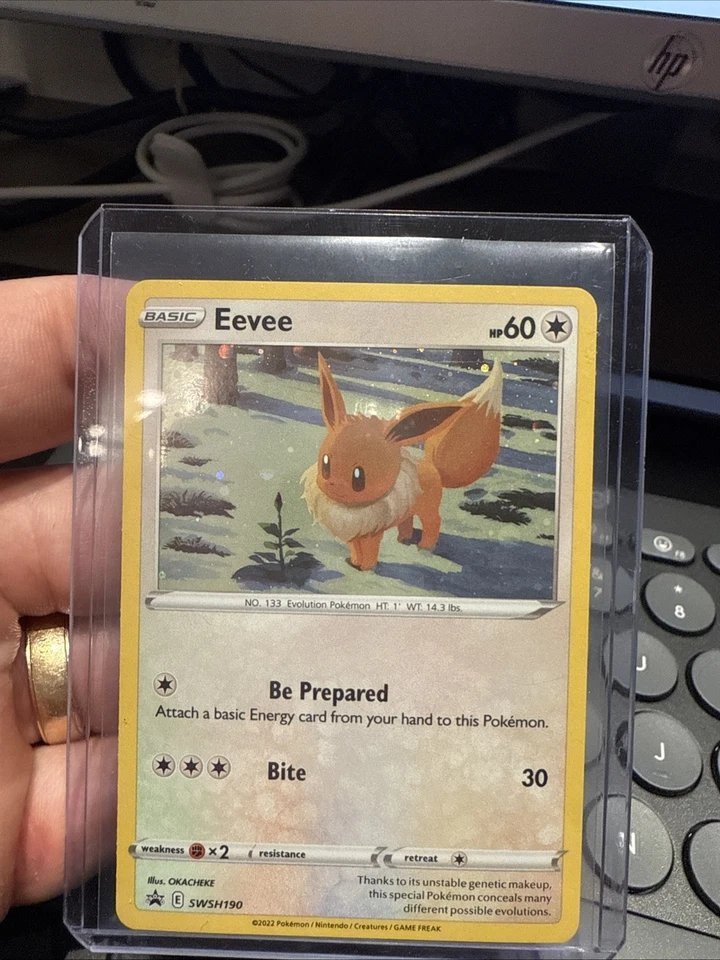Eevee SWSH190 SWSH: Sword & Shield Promo Cards Holo - Image 1 of 1