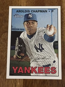 2016 Topps Heritage hohe Nummer - Aroldis Chapman #718 - Bild 1 von 2