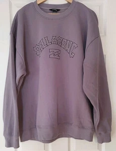 Herren Billabong Grafik lila/Lavendel Rundhalsausschnitt Sweatshirt - XL - Bild 1 von 4