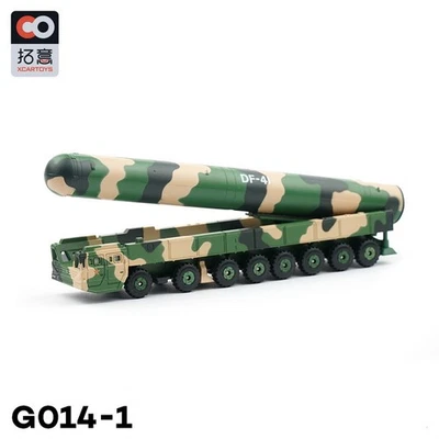 1/100 Scale XCARTOYS Dongfeng 41 missile launcher Diecast Car Model Collection - Image 1 of 4