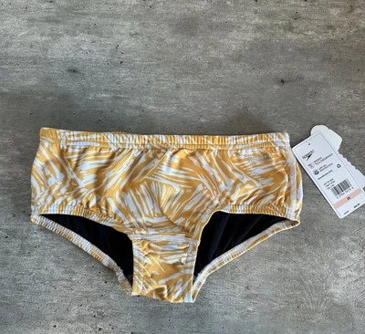SPEEDO REPREVE ECO ENDURANCE - GOOD VIBE COLLECTION - Yellow - SIZE 28- NWT! - Image 1 of 4