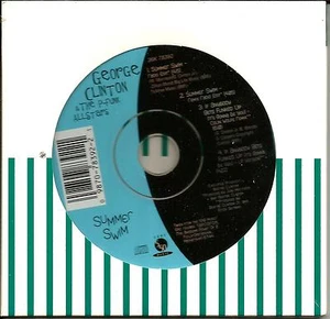 GEORGE CLINTON Summer Swim / If Anybody gets REMIXES & EDIT USA 1995 CD single - Picture 1 of 1