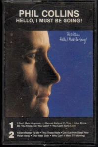 Hello, I Must Be Going! by Phil Collins Cassette 1982 Atlantic Free Shipping - Picture 1 of 3