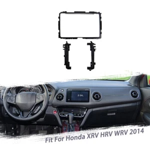 Fascia Stereo Radio Bezel Panel Frame DVD Trim For Honda XRV HRV WRV 2014 Auto - Picture 1 of 1