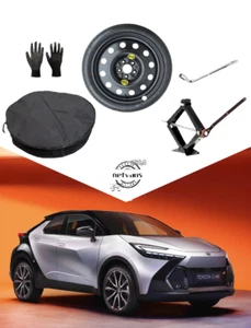 Kit Ersatzrad Notrad 17" für TOYOTA C-HR mit Wagenheber Schlüssel und Tasche - Bild 1 von 10