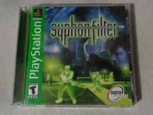 Syphon Filter Sony Playstation One PS1 PSX Game Complete Free Ship - Picture 1 of 3