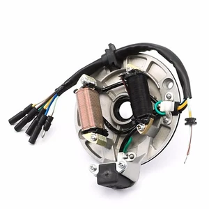Magneto Stator for 110cc 125cc Pit Bike Dirt CRF50 XR SSR Lifan Taotao Coolster - Foto 1 di 6